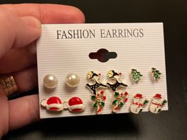 Ohrringe für Weihnachten