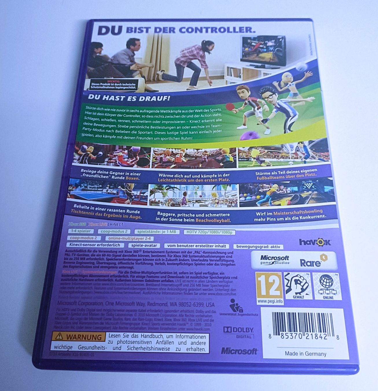 Microsoft Giochi: Kinect Sports | XBOX 360 – Usato da Köniz venduto da Gamecollect 2