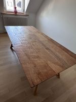Esstisch Holz mit X-Gestell (6-8 Personen)