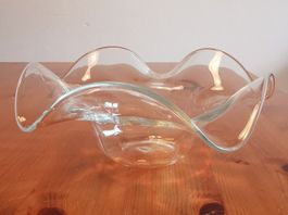 Glasschale/ Grand bol en verre/ Ciotola di vetro