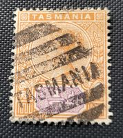Australische Staaten - Tasmanien alte briefmarke