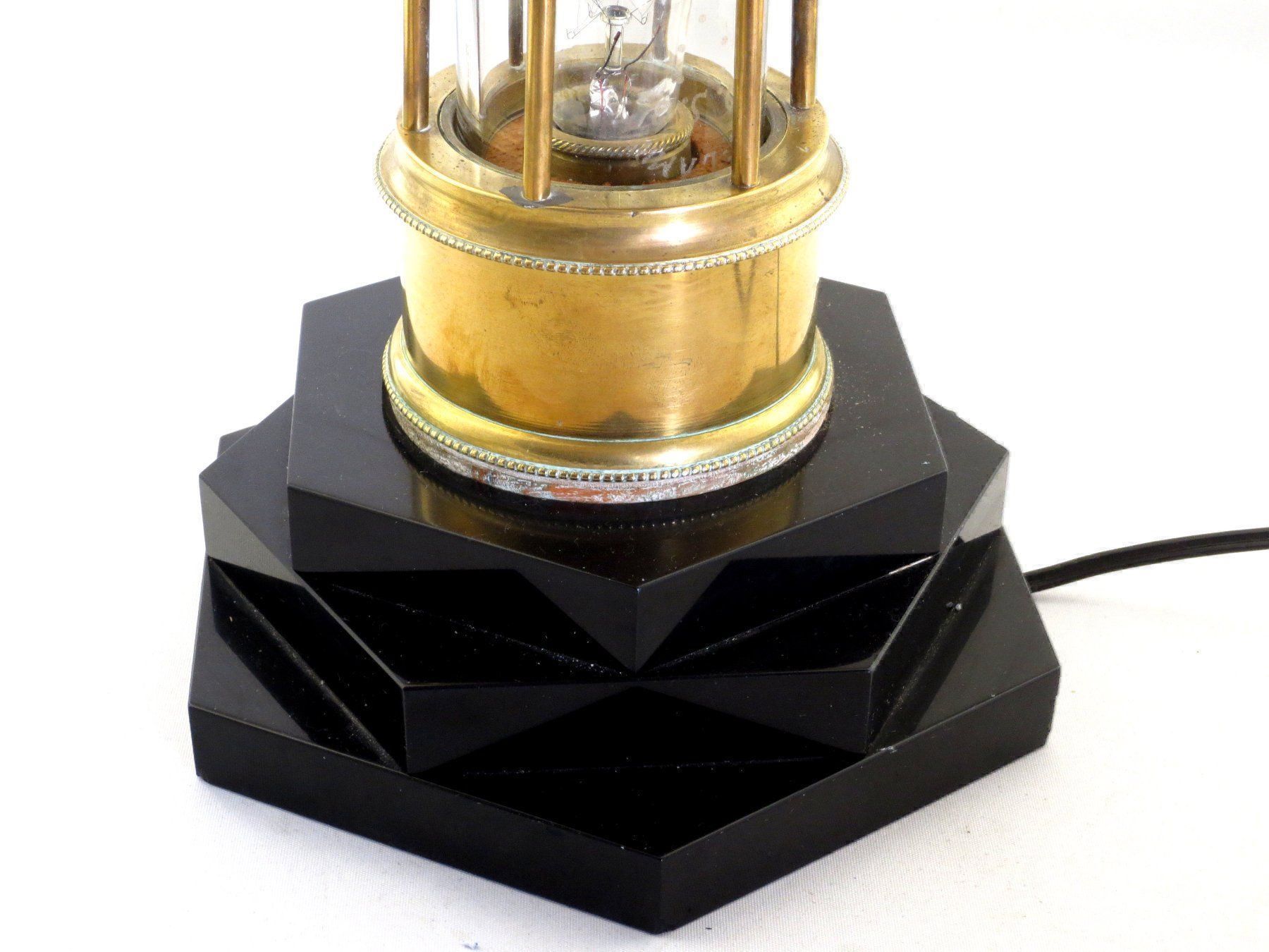 Lampen: Lampe mineur laiton marbre electrifiée – Gebraucht aus Noville von novar 2