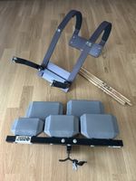 LP Granite Blocks mit Tragegestell und 4 Drumsticks