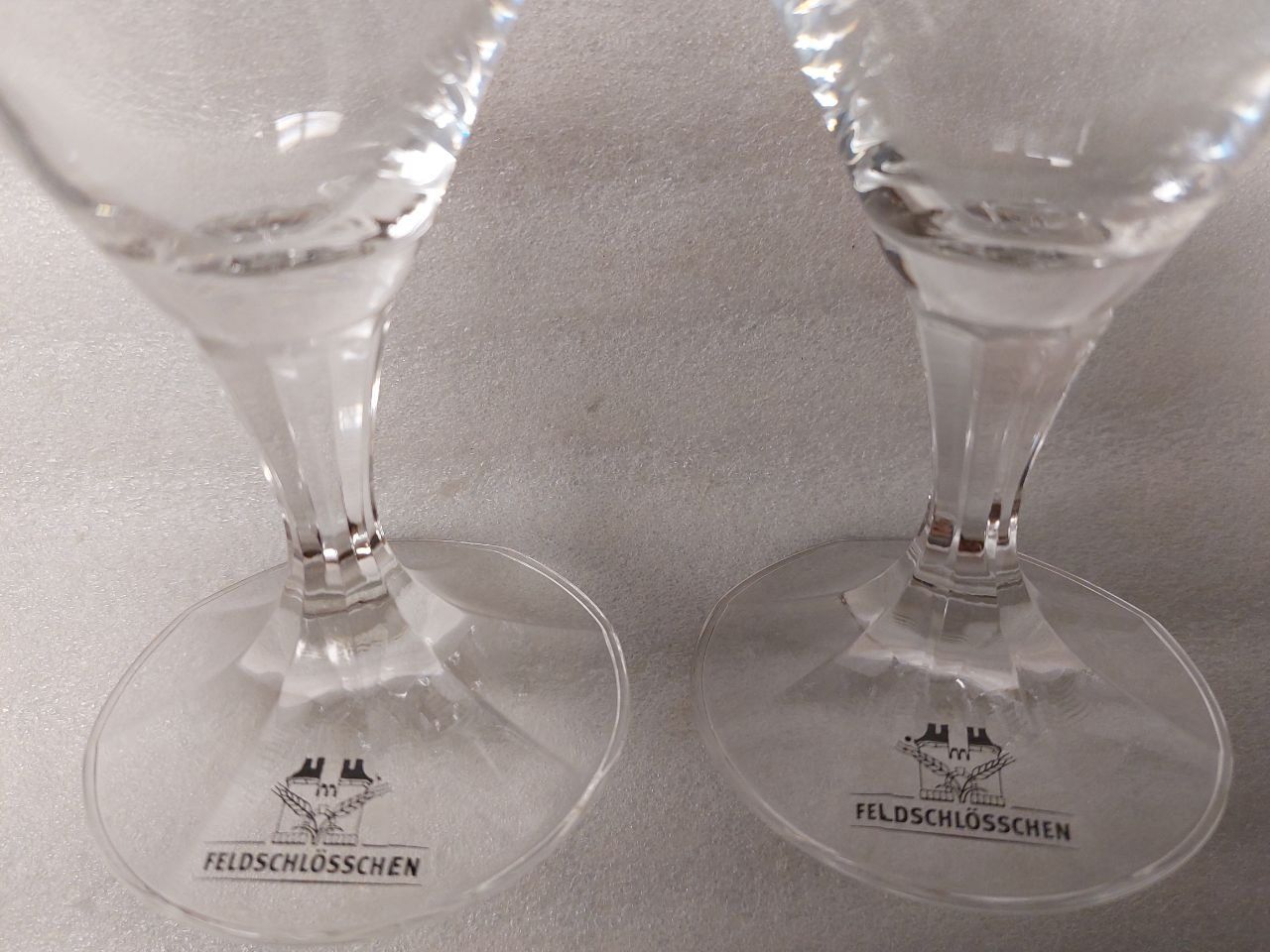Verres: 2x Biergläser HC Lugano -  Feldsschloesschen – Neuf (Voir description) à Pambio Noranco par Pol69 2