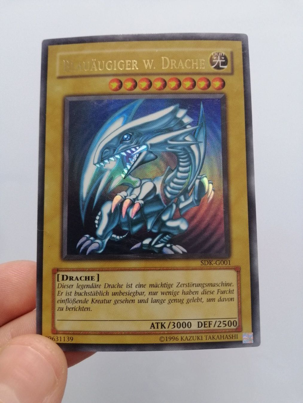 Yugioh Carte collezionabili: Blauäugiger W. Drache Ultra-Rare Mint – Nuovo (secondo la descrizione) da Boswil venduto da ShoppingCenterCity 7