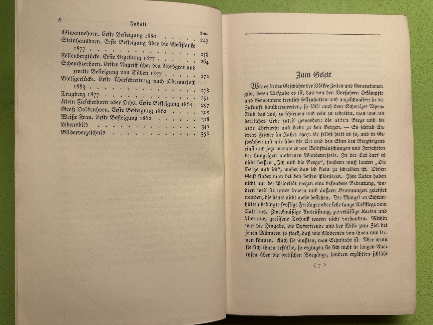 Libri: Edmund von Fellenberg: Der Ruf der Berge. – Usato da Zürich venduto da allp 3