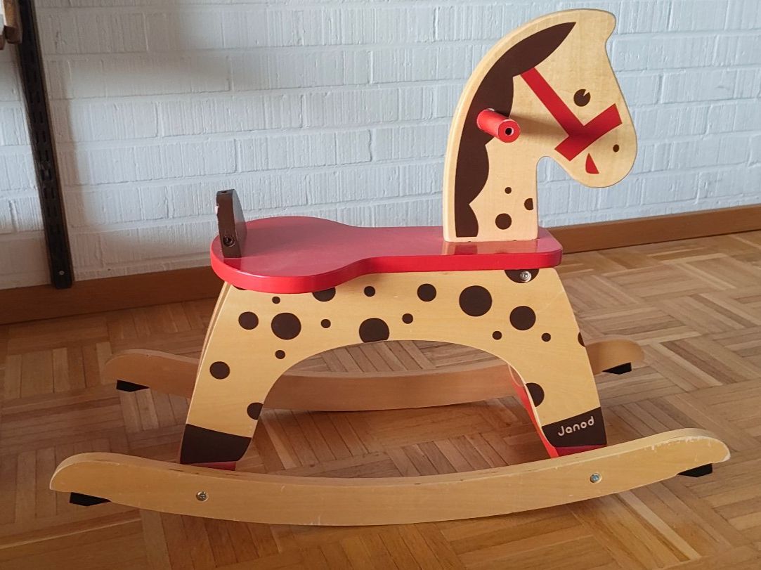 Janod Spielzeuge: Cheval à bascule en bois – Gebraucht aus Biel/Bienne von ben_j2lq