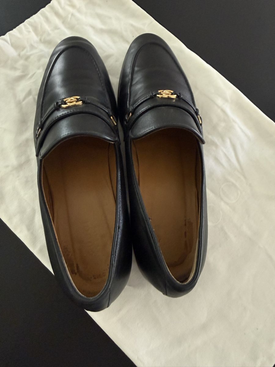 Gucci Scarpe da donna: Gucci Loafer, schwarz Leder, Grösse 39,5 – Usato da Basel venduto da Seimenboh 2