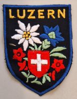 26/ Luzern Enzian Badge Wappen Aufnäher St.Gallen Stickerei