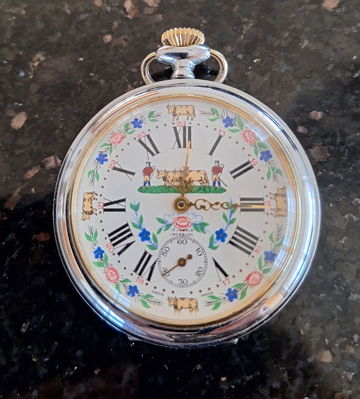 Montres: Chüeli-Taschenuhr  – D'occasion à Züberwangen par Christine55