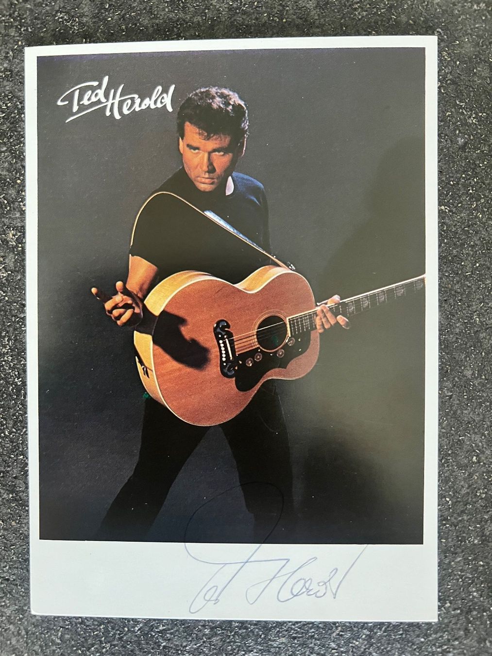 Autografi: TED HEROLD original Autogramm – Usato da Guntershausen venduto da sign4me