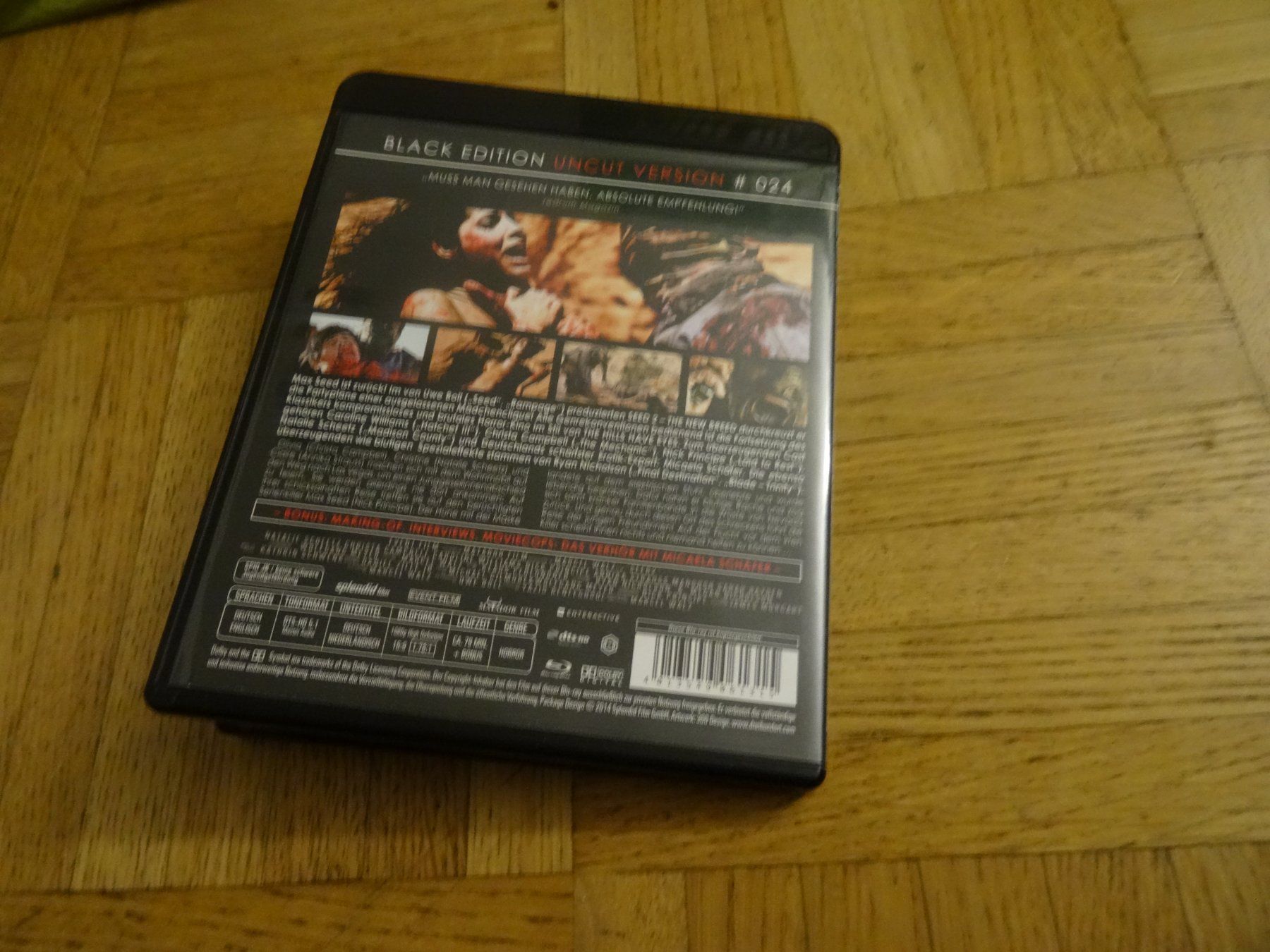 Tutti i DVDs: Seed 2 - The New Breed - Black Edition BLU-RAY – Usato da Olten venduto da Disc-Verkauf 2