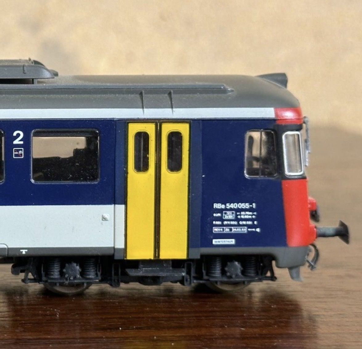 Lima Modellini di ferrovie: Rbe 4/4 540 055-q – Usato da Frick venduto da Freddoo93 1