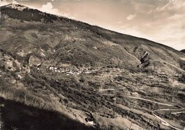 Marolta (TI) – Panorama del villaggio in Valle Blenio G