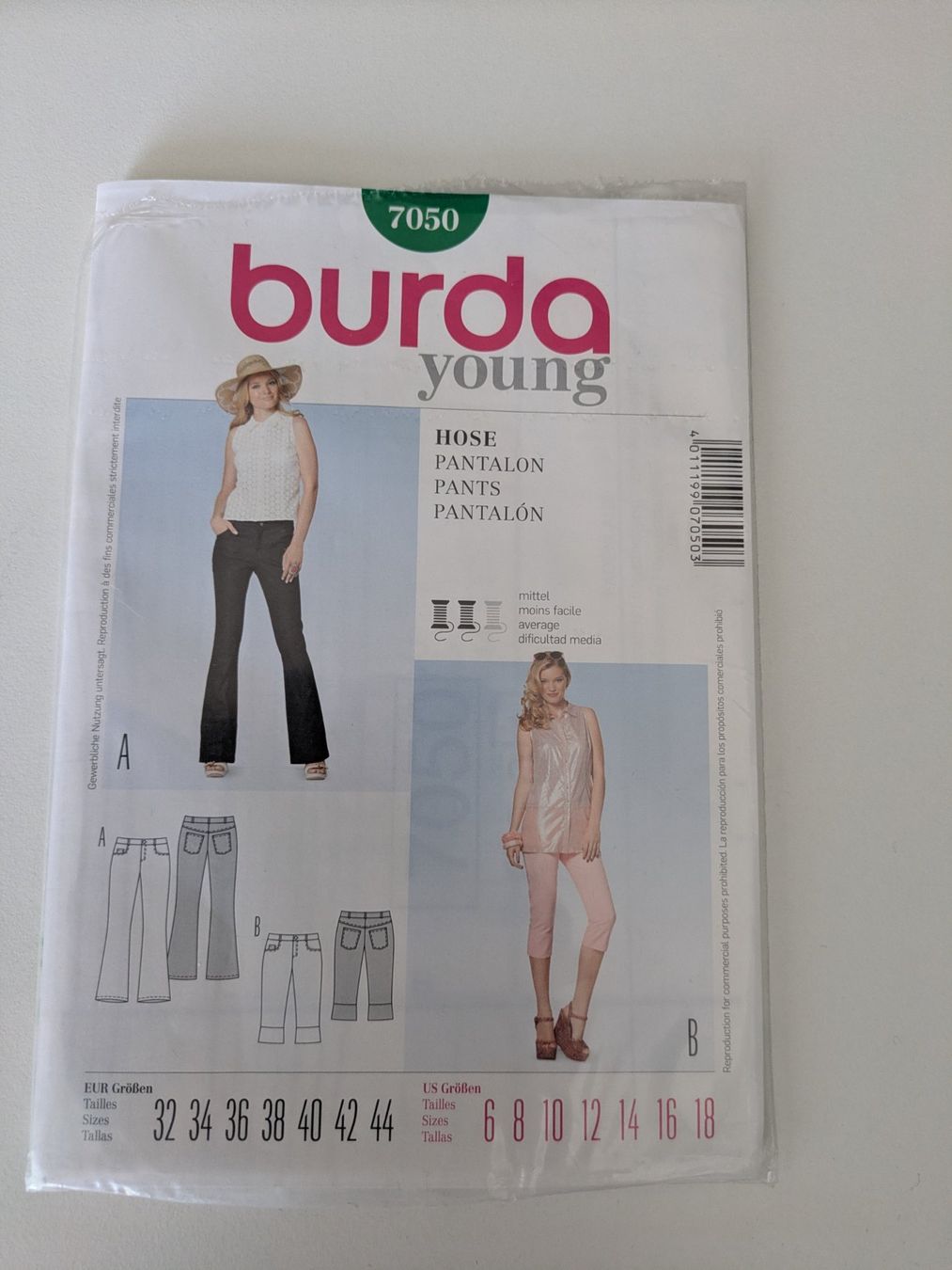Schnittmuster: Schnittmuster: Burda 7050 – Gebraucht aus Bern von macsandra