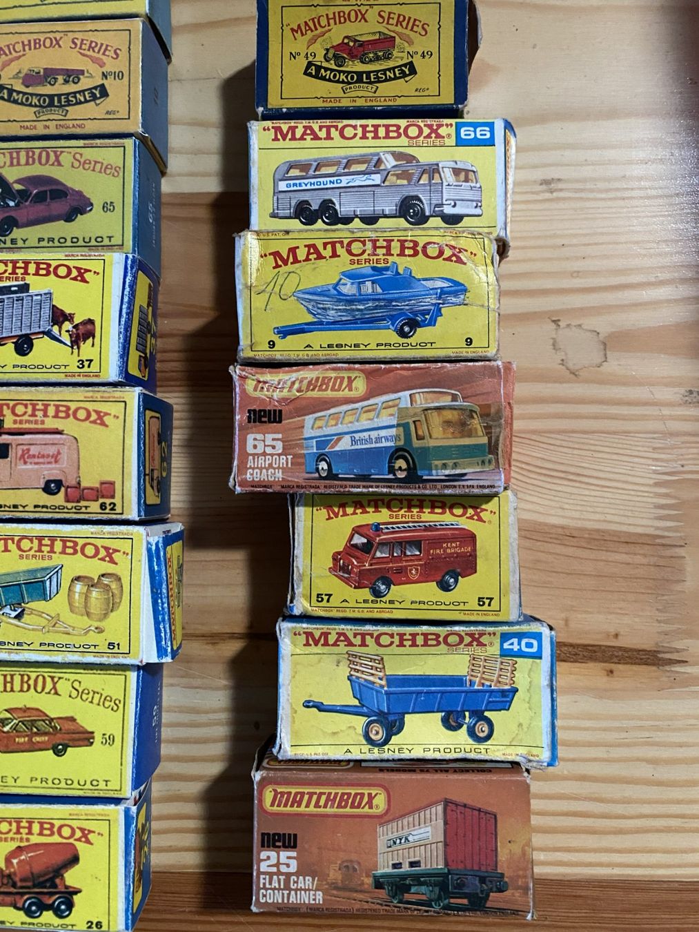 Matchbox Giocattoli: Konvolut Matchbox Reproboxen – Usato da Rheinau venduto da autoarchenoah 1