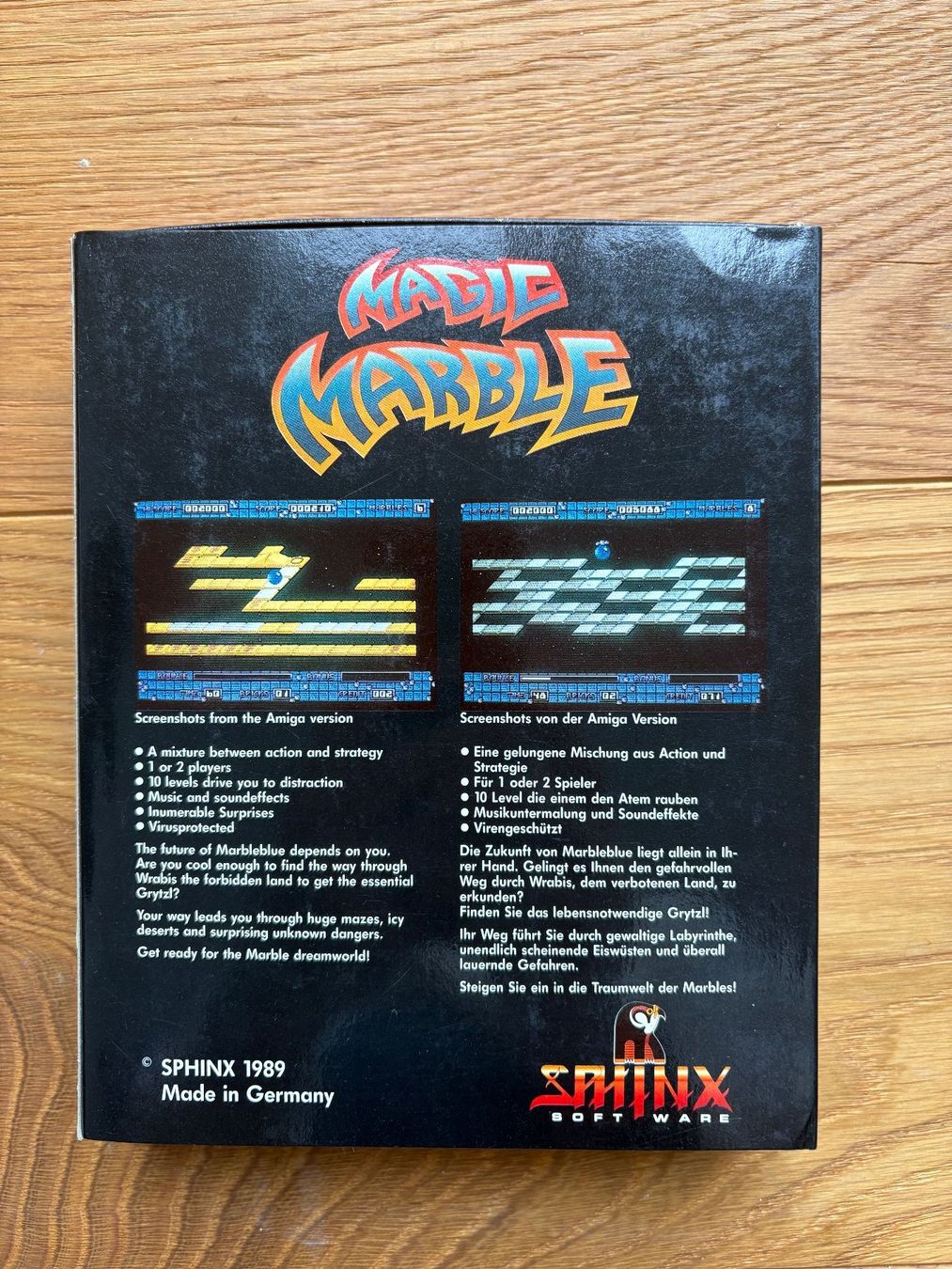 Giochi: Amiga Spiel: Magic Marble – Usato da Niederhasli venduto da Manuf0 1
