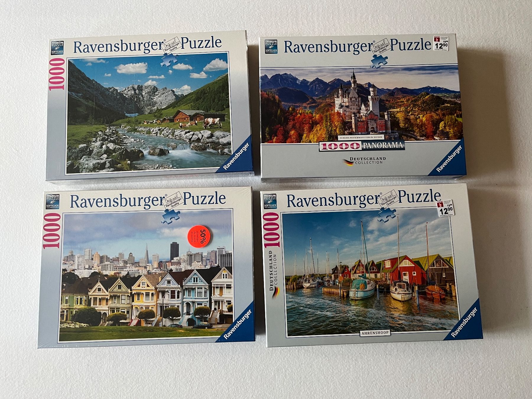 Ravensburger Puzzle: Puzzles 1000 Teile, Ravensburger – Nuovo e nell'imballaggio originale da Hettlingen venduto da Kaeptnpum