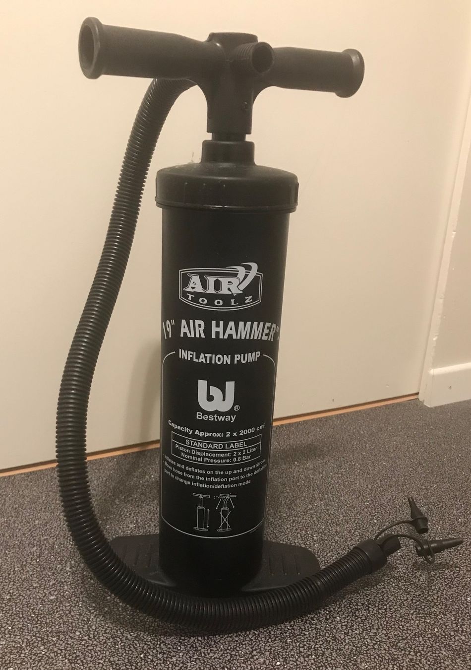 Pompe & Parti di ricambio: Luftpumpe 2x2 Liter 0,8 Bar – Usato da Halden venduto da Gallus77