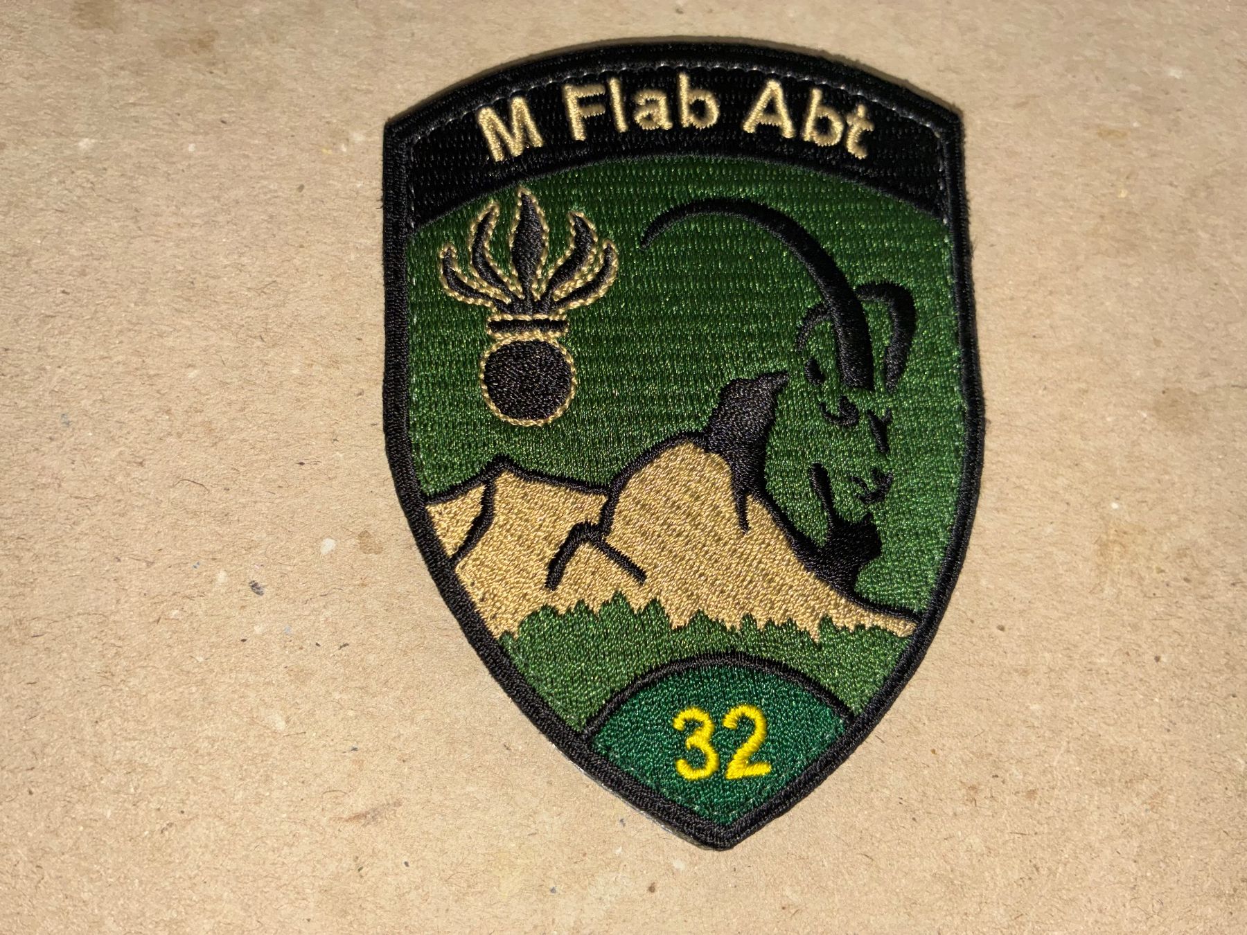 Armée suisse Insignes: Klett M Flab 32 Bttr I – D'occasion à Oberiberg par reimet