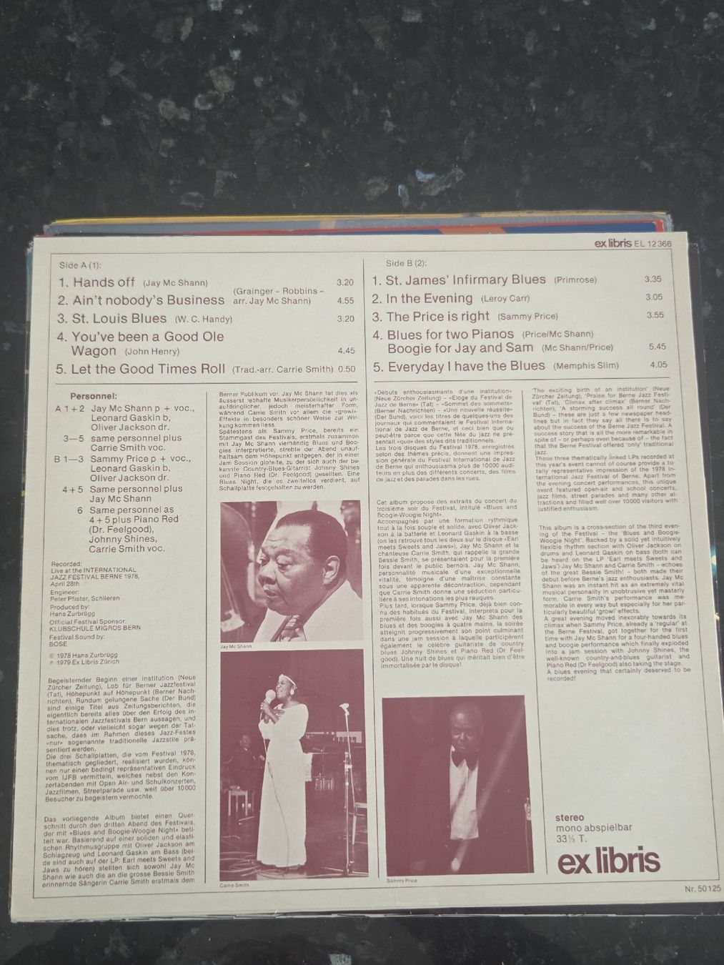 Dischi in vinile: Sammy Price & Jay Mc Shann  – Usato da Müntschemier venduto da Fee_00 1