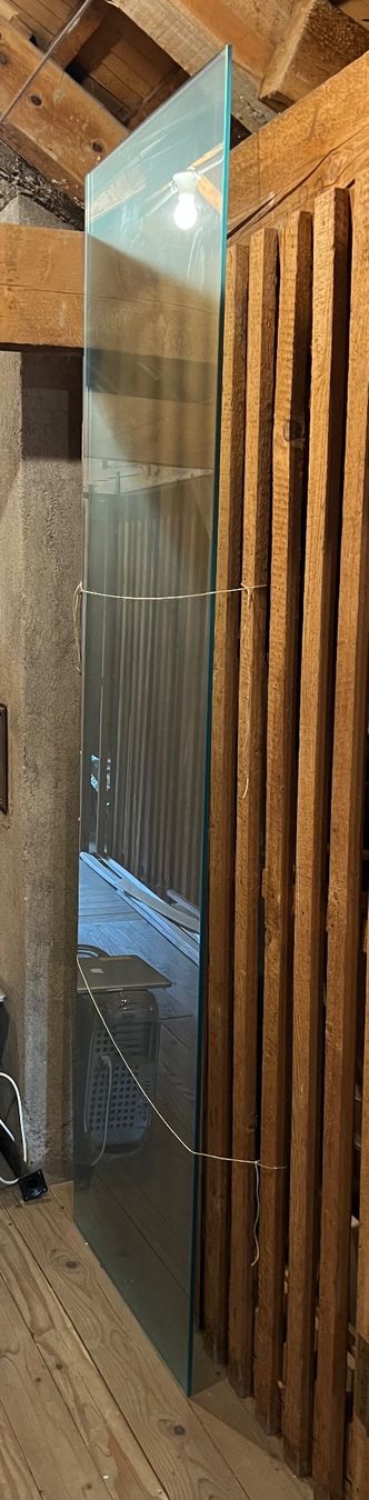 Piatti di portata: Grosse Glas- Tischplatte 100x250cm – Usato da Luzern venduto da remiti 1