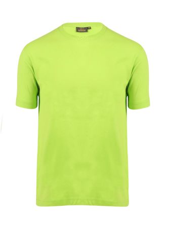 Switcher Bob Klassisches Oversize T-Shirt Limette Gr. M