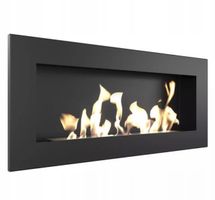 + Bio Ethanol Kamin Wand Wandkamin TÜV DELTA SLIM Kamin