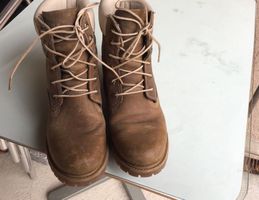 TIMBERLAND Boots klassisch beige  neuwertig 39/40 NP 299