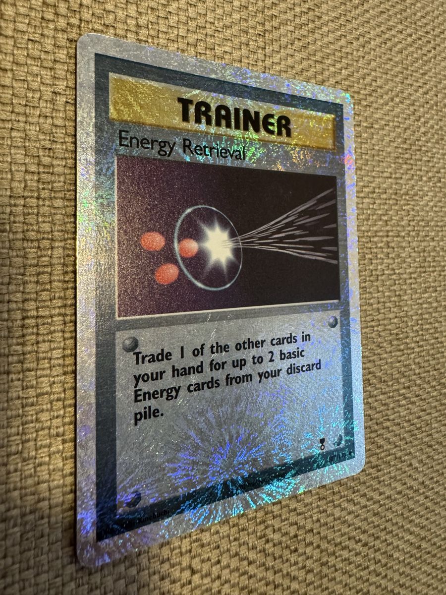 Pokémon Carte collezionabili: Energy Retrieval - Legendary Collection Reverse Holo – Usato da Cadro venduto da kiks27 2
