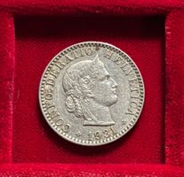 Schweiz 20 Rappen 1931 B ss - vzgl Libertaskopf