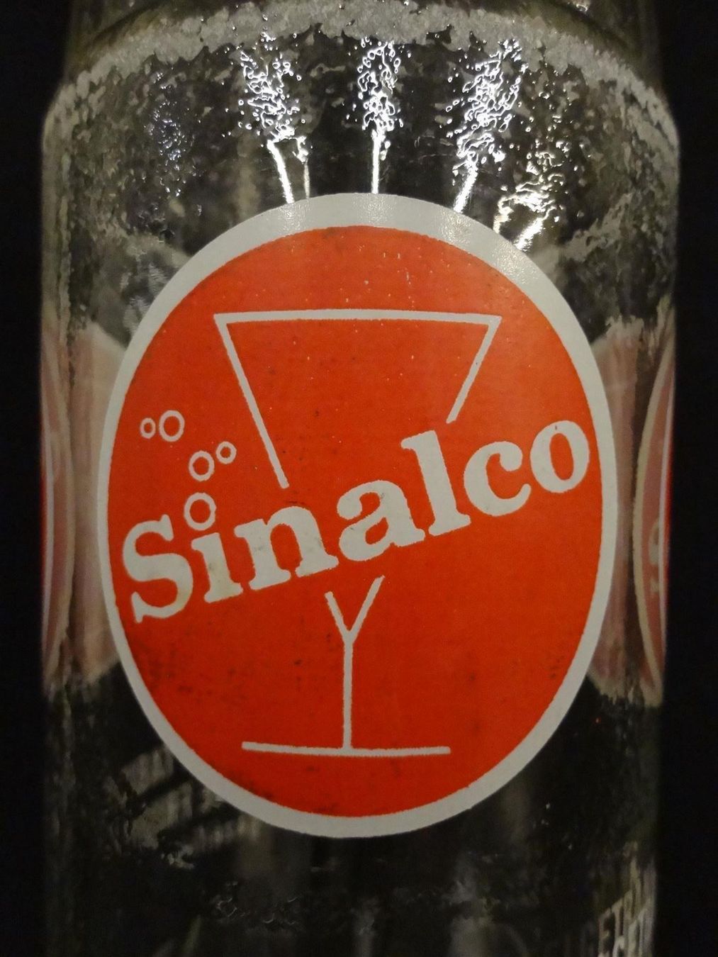 Sinalco Bicchieri, Caraffe & Bottiglie: alte Flasche SINALCO 1969 BÜLACH – Usato da Kerzers venduto da Flaschenposten 3