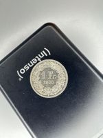 1 Franke 1940 CH Muenze Silber guter Zustand