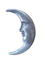 Brosche Mond antik