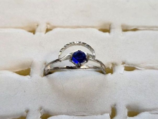 Ringe: Bague fantaisie pierre bleue – Neu (gemäss Beschreibung) aus Territet von Cenh 4