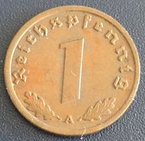 Münze 1 Reichspfennig Deutsches Reich 1939 Buchstabe A