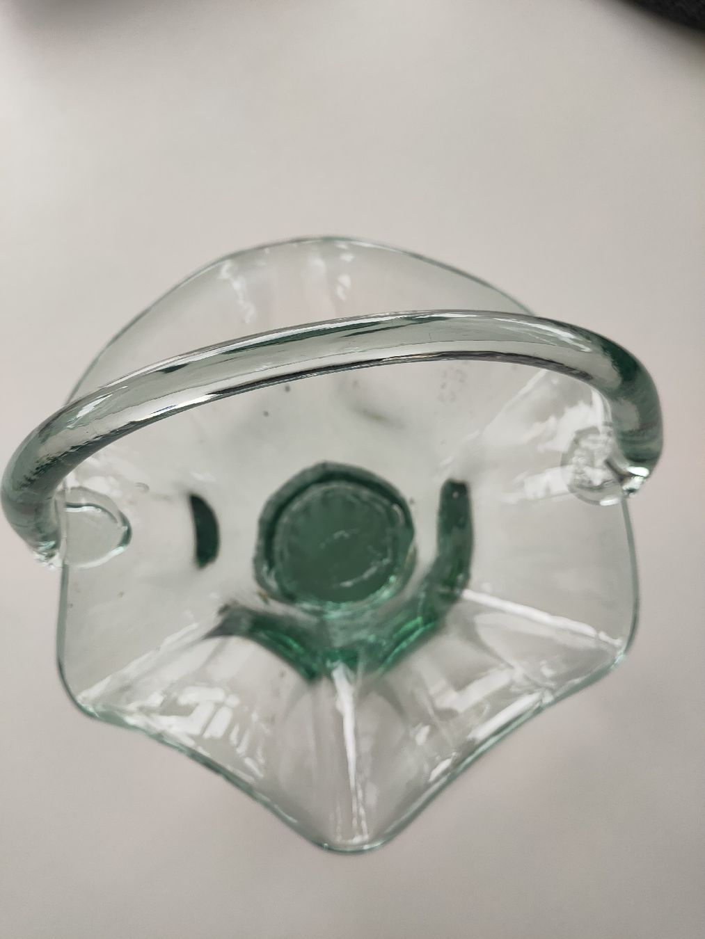 Piatti di portata: Glas Obstschale mit Henkel, Vintage Design – Usato da Gipf-Oberfrick venduto da minini 5