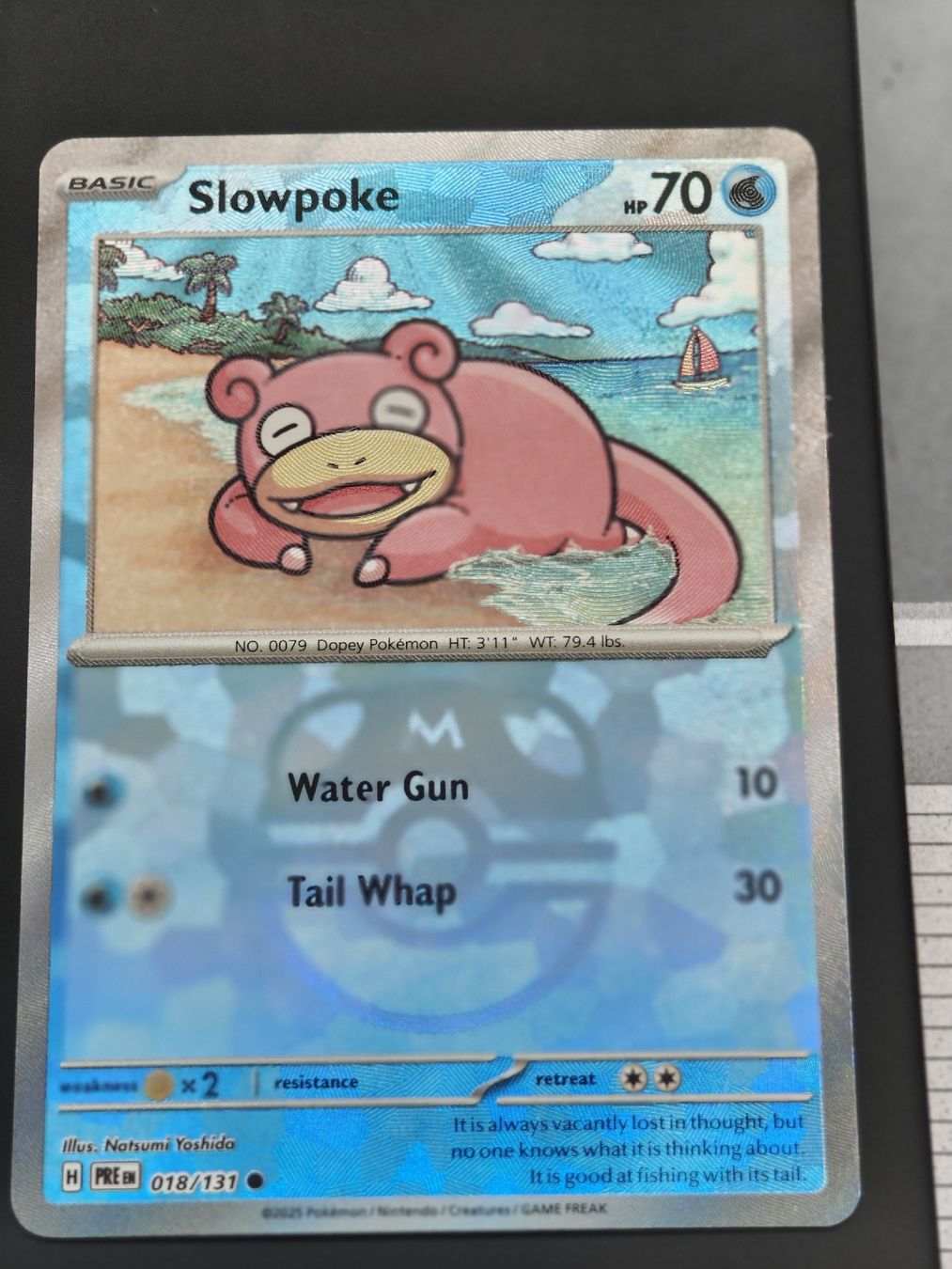 Pokémon Sammelbilder & Trading cards: Slowpoke Masterball 018/131 EN – Neu (gemäss Beschreibung) aus Therwil von Cordachu_Trade