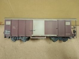 RhB Güterwagen von Fama Spur Om 1:45