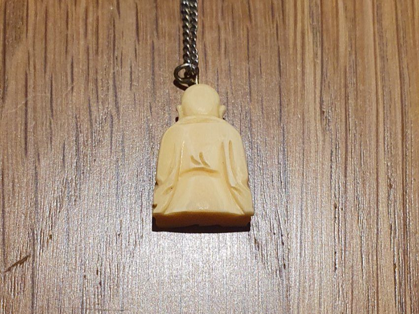 Catenine: Vintage Silberkette 800 mit Buddha Anhänger – Usato da Wallenwil venduto da Rainbow45 2