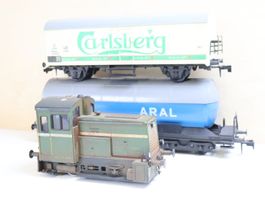 Lima "Gesupert" Rangierlok & Wagen Set - Spur 0