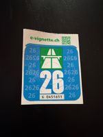 Vignette autoroute suisse 2026