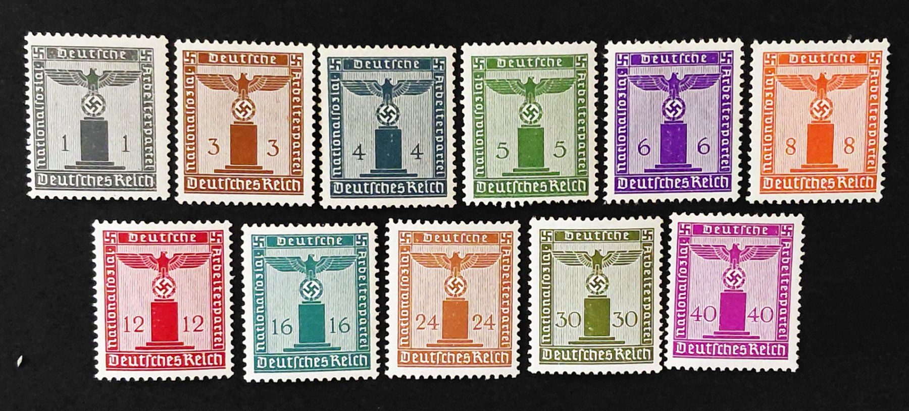 Alle Briefmarken: Deutsches Reich Dienstmarken 1942** – Neu (gemäss Beschreibung) aus Ebikon von smartbox