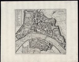 Basel Plan Kupferstich