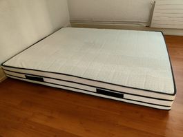 Matratze 160x200cm Sembella, Federkern, neuwertig