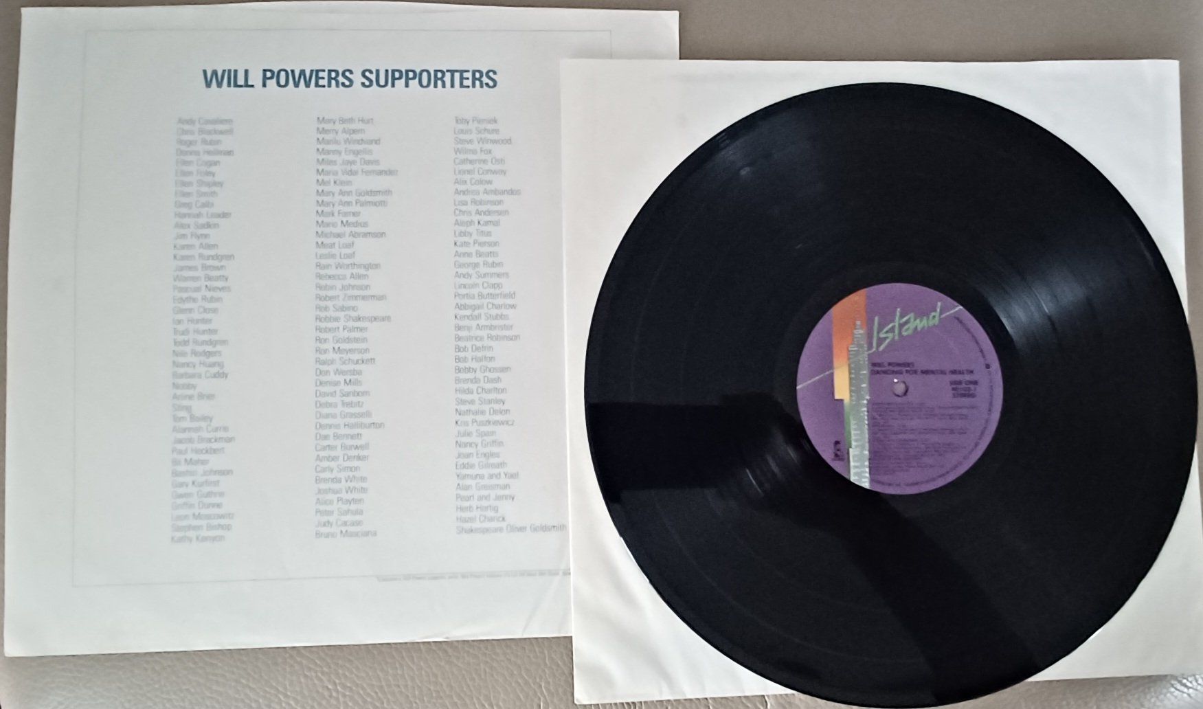 Dischi in vinile: WILL POWERS / Electr. POP  Synth Pop 1983 Island Records – Usato da Hägendorf venduto da Plattenhardt 3