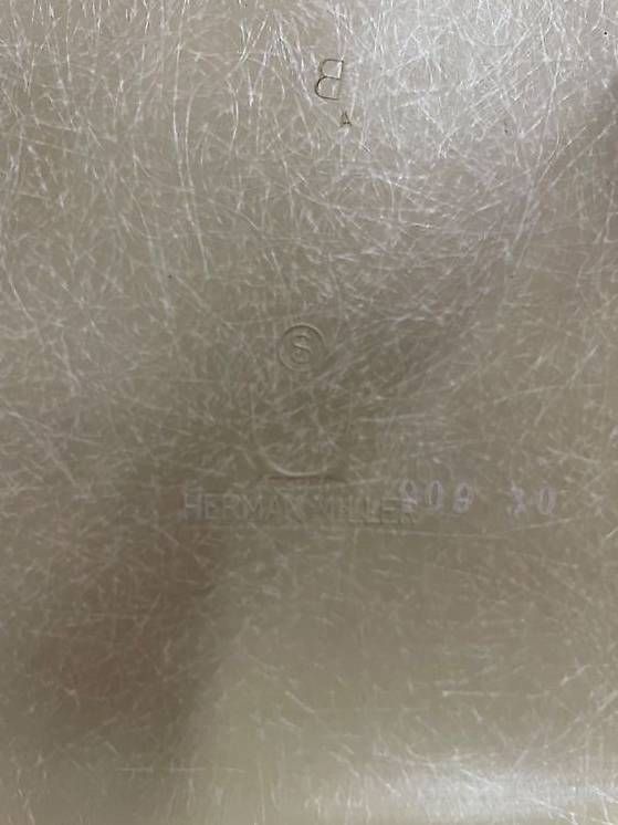 Stühle: Eames Side Chair grey yellow – Gebraucht aus hermrigen von Hasihasi2 2