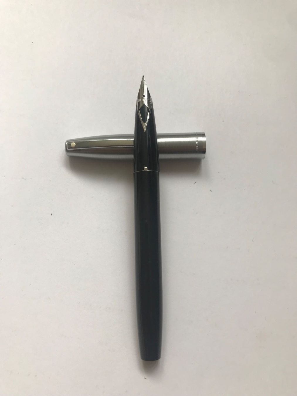 Penna & Evidenziatori: Top! Sheaffer Triumph Füller mit chromierter Kappe – Usato da Bern venduto da mpe_yg76 1