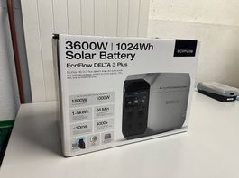EcoFlow DELTA 3 Plus Solar Batterie ? neu