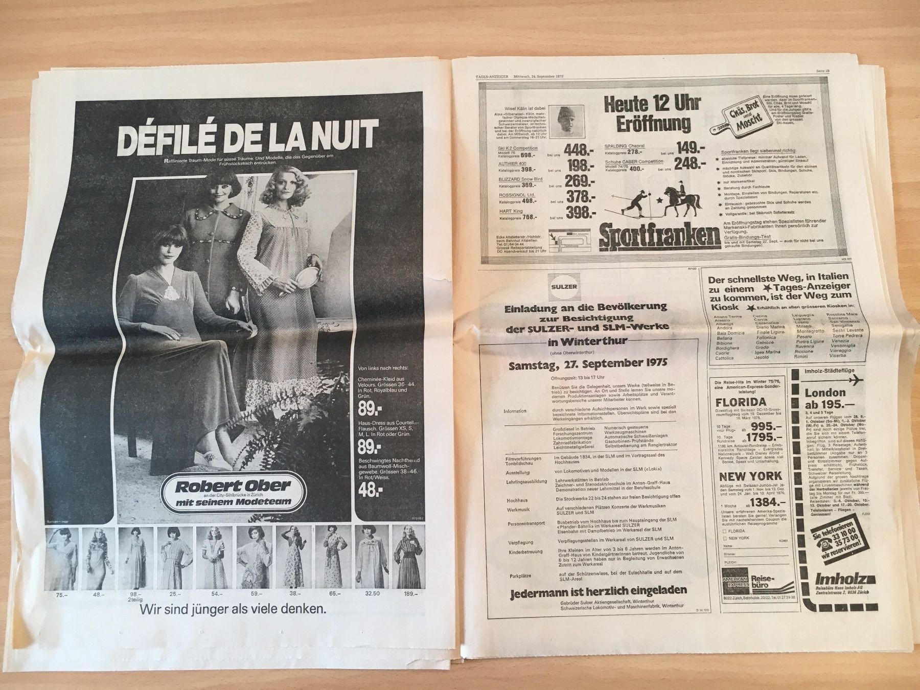 Zeitschriften & Magazine: Tagesanzeiger vom 24. September 1975 – Gebraucht aus Luzern von Jiggy_8898 6